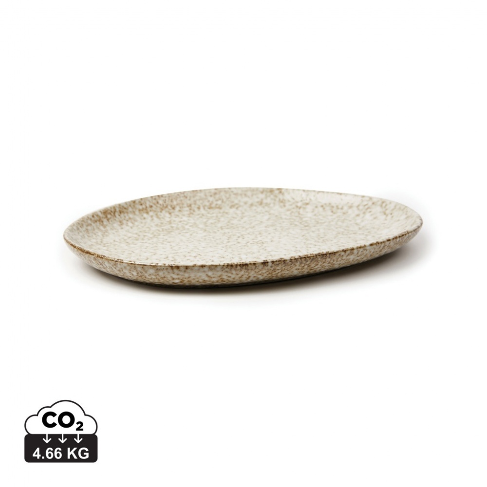 Logotrade promotional product picture of: VINGA Nuvem stoneware serving plate