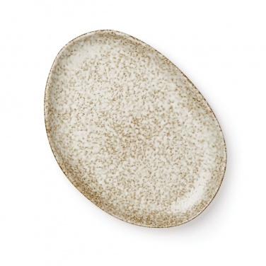 Logo trade promotional giveaway photo of: VINGA Nuvem stoneware serving plate