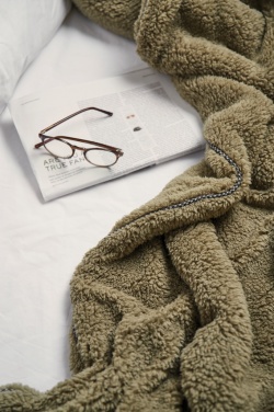 Logotrade corporate gift image of: VINGA Maine GRS recycled double pile blanket