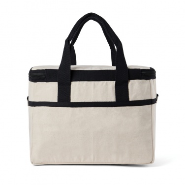 Logo trade promotional giveaways picture of: VINGA Volonne AWARE™ recycled canvas cooler basket