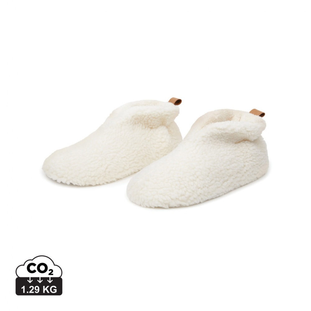 Logotrade promotional giveaway picture of: VINGA Santos RCS recycled pet cosy slippers