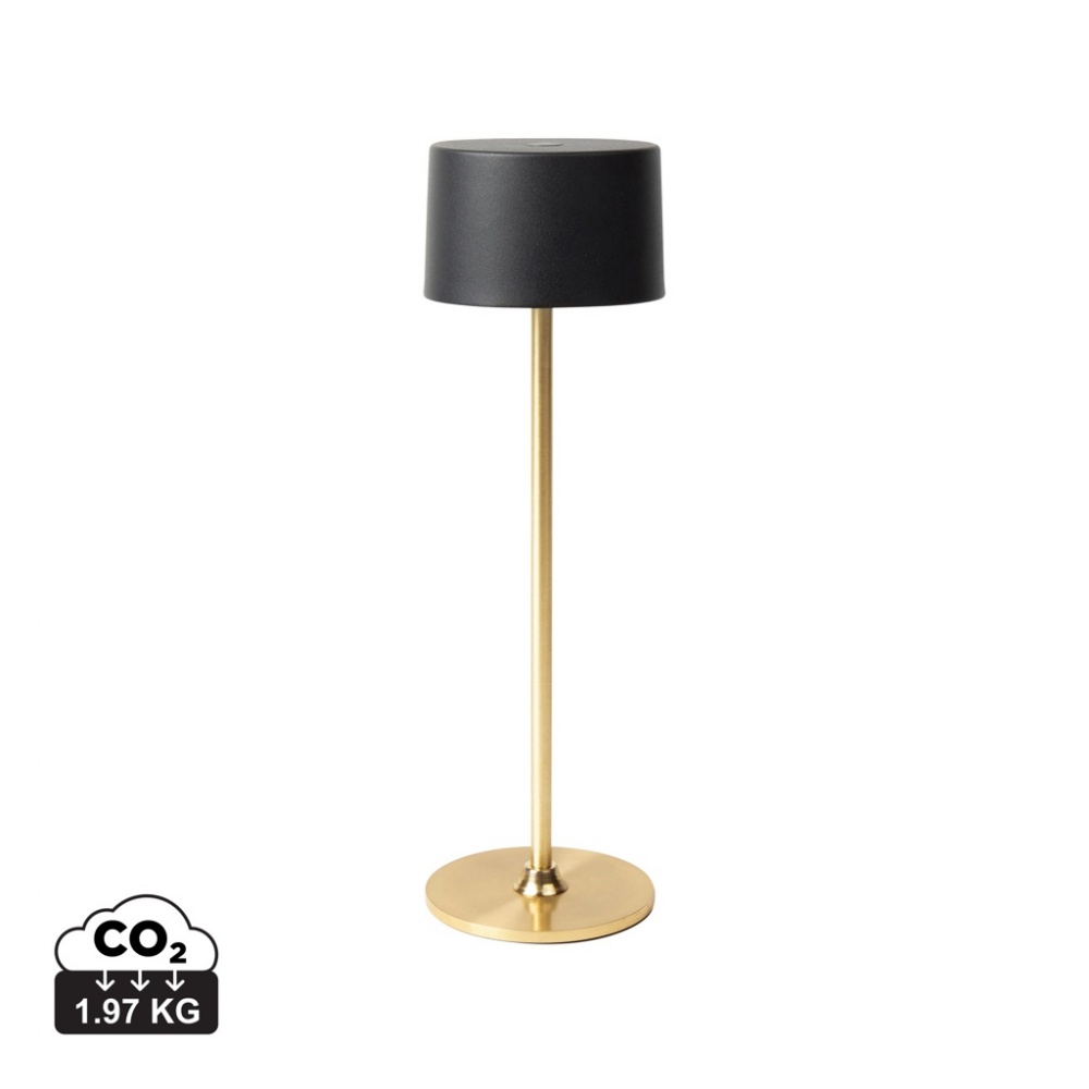 Logo trade advertising products image of: VINGA Nauro RCS recycled ABS table lamp