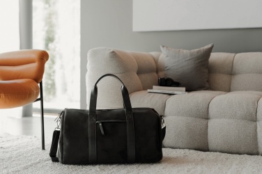 Logo trade promotional merchandise image of: VINGA Marlow RCS recycled polyester weekend bag