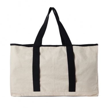 Logo trade promotional items picture of: VINGA Volonne AWARE™ recycled canvas beach bag
