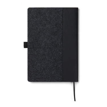 Logotrade advertising product image of: VINGA Albon GRS recycled felt notebook