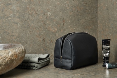 Logotrade promotional item image of: VINGA Bermond RCS recycled PU toiletry bag