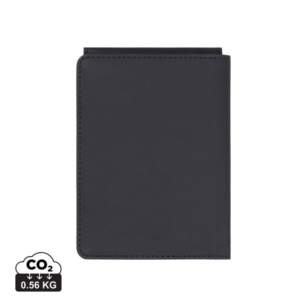 Logotrade promotional merchandise image of: VINGA Baltimore RCS recycled polyester RFID passport cover