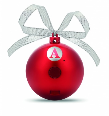 Logotrade promotional giveaway picture of: Speaker Christmas ball