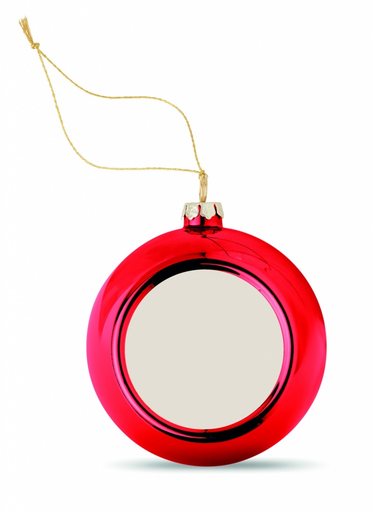 Logotrade promotional product picture of: Christmas ball for sublimation