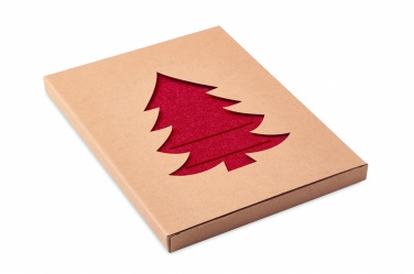 Logo trade business gifts image of: RPET felt cutlery holder set