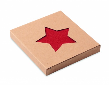 Logo trade promotional product photo of: RPET 4 felt coaster set