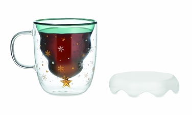 Logotrade promotional product image of: Double wall borosilicate mug