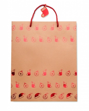 Logotrade corporate gift picture of: Gift paper bag with pattern