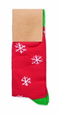 Logotrade promotional gift picture of: Pair of Christmas socks L