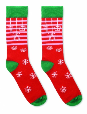 Logo trade advertising products picture of: Pair of Christmas socks L