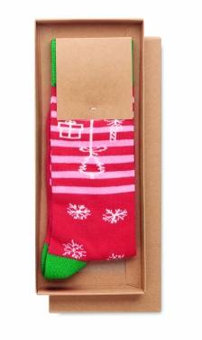 Logotrade promotional products photo of: Pair of Christmas socks L