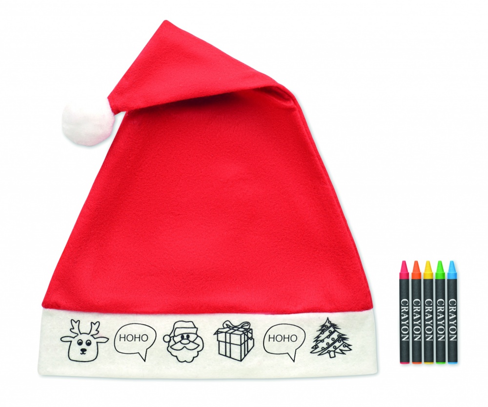 Logo trade promotional product photo of: Kids Santa hat