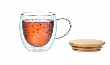 Logotrade promotional product picture of: Double wall borosilicate mug