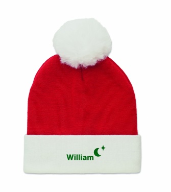 Logotrade promotional item picture of: Christmas knitted beanie