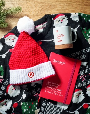 Logotrade corporate gift picture of: Christmas knitted beanie