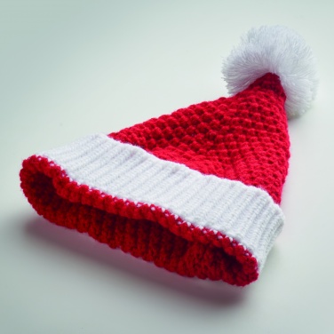 Logo trade corporate gifts image of: Christmas knitted beanie