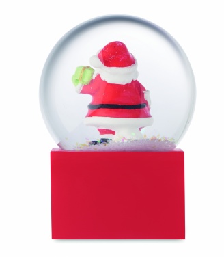 Logotrade promotional products photo of: Small snow ball glass ornament