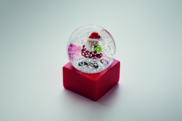 Logotrade promotional item image of: Small snow ball glass ornament