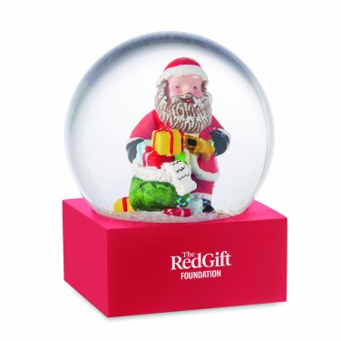 Logotrade promotional gift image of: Snow ball glass ornament
