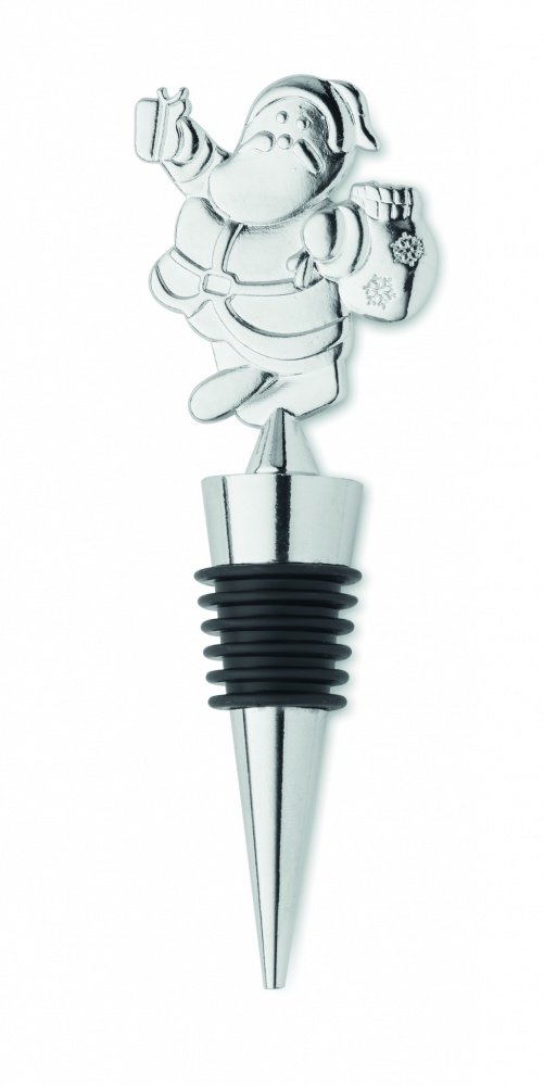 Logotrade promotional item image of: Bottle stopper Christmas motif