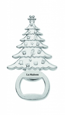 Logo trade corporate gift photo of: Bottle opener Christmas motif