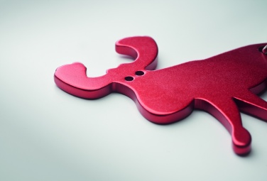 Logotrade corporate gift image of: Recycled aluminium key ring Pori