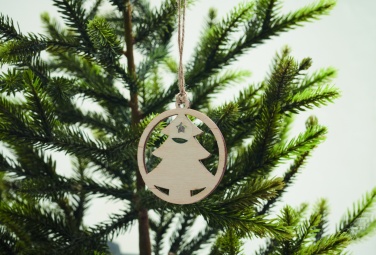 Logotrade corporate gift picture of: Wooden tree shape hanger