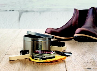 Logotrade promotional giveaway image of: Shoe polish kit