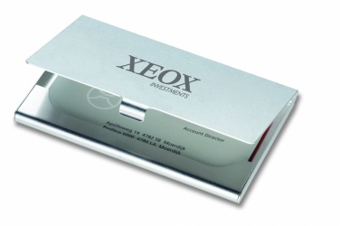 Logotrade promotional product image of: Aluminium business card holder