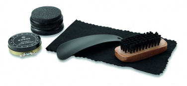 Logo trade business gift photo of: Shoe polish kit