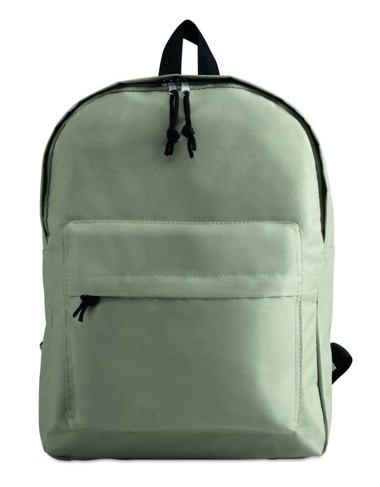 Logo trade promotional merchandise image of: 600D polyester backpack