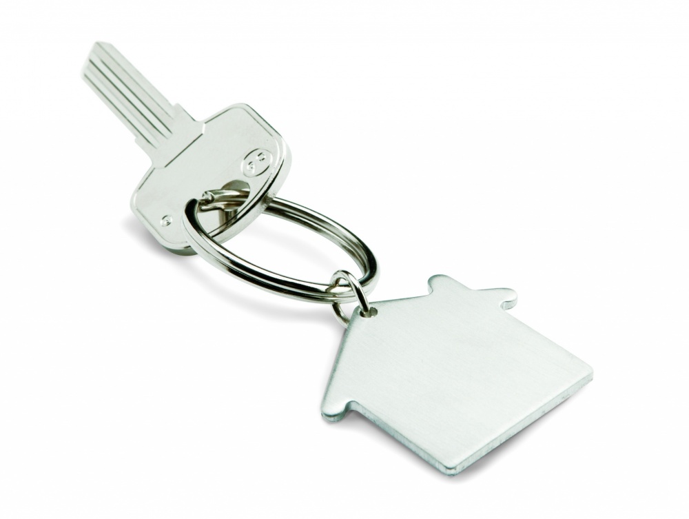 Logotrade corporate gift image of: Metal key holder house Lahti