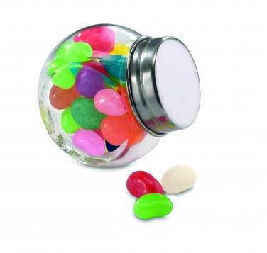 Logotrade promotional giveaway image of: Glass jar with jelly beans