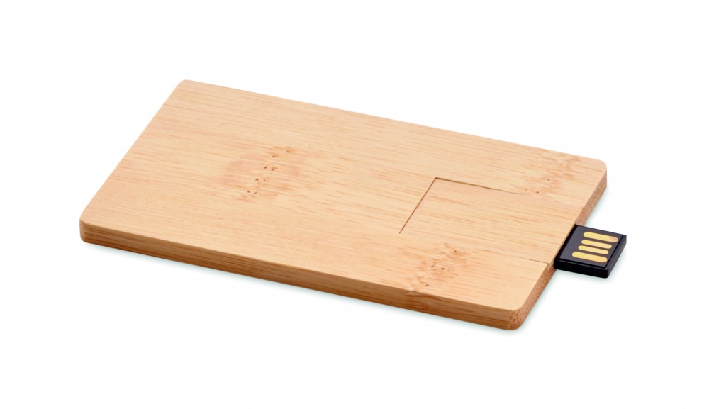 Logo trade corporate gifts picture of: 16GB bamboo casing USB