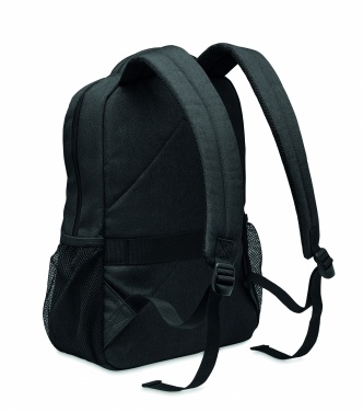Logo trade promotional giveaways image of: 600D RPET laptop backpack