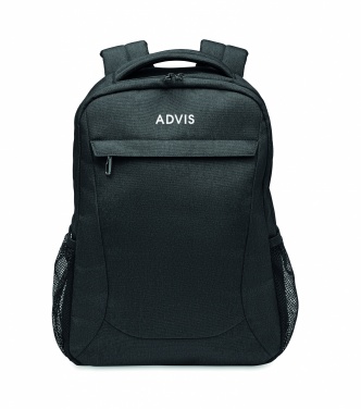 Logo trade advertising products image of: 600D RPET laptop backpack