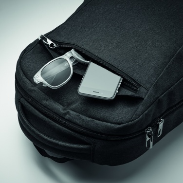 Logo trade promotional giveaway photo of: 600D RPET laptop backpack