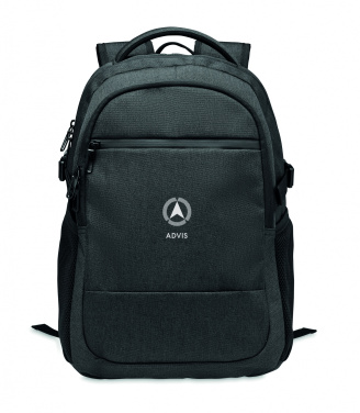 Logo trade promotional gifts picture of: 600D RPET laptop backpack