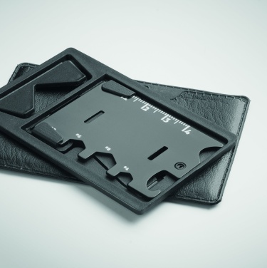 Logo trade promotional giveaways picture of: Multi-tool pocket phone stand