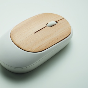 Logotrade advertising products photo of: Wireless mouse in bamboo