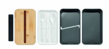 Logo trade promotional giveaways picture of: Recycled PP lunch box