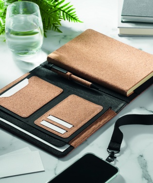 Logotrade business gift image of: A5 portfolio in cork