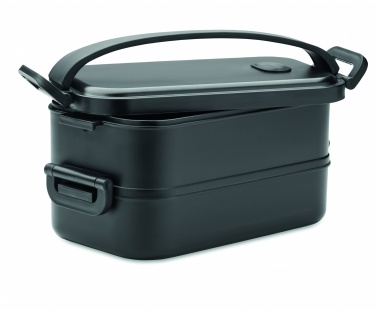 Logo trade promotional gifts image of: Lunch box in recycled PP