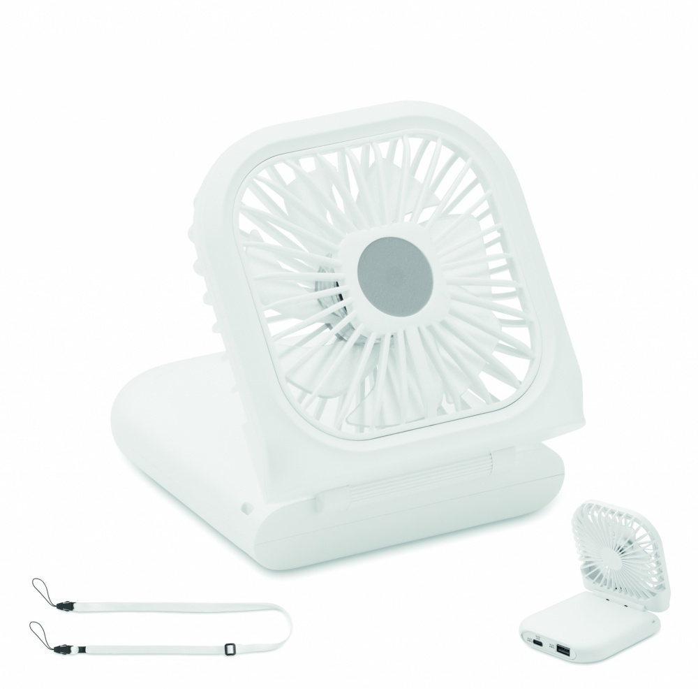 Logo trade promotional products picture of: Portable foldable or desk fan