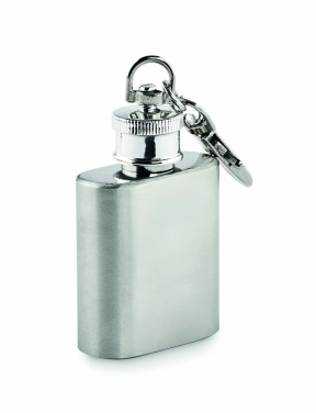 Logo trade advertising products image of: Hipflask key ring Joensuu